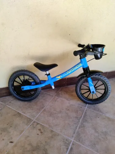 Bicicleta Aro 12 Infantil Balance Pré Bike Sem Pedal Nathor