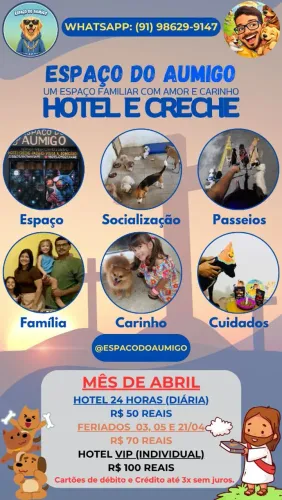 Hotel e Creche para cães, cachorros, dog
