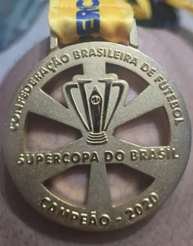 medalha Supercopa 2020 FLA
