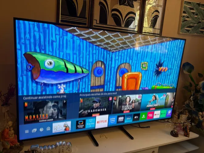 Smart Tv Samsung 55P Xbox modelo novo Leia