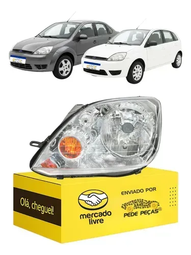 Sinaleira Farol Ford Fiesta 2003 2004 2005 2006 2007 Le Esquerdo/motorista