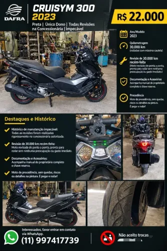 Dafra Cruisym 300 ABS 2023