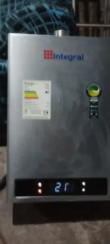 Aquecedor de passagem a gás gn