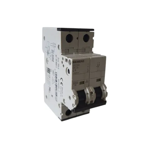 Disjuntor Siemens SENTRON 5SY4201-7 Bipolar 1A Curva C Novo Original
