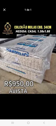 Colchão casal promoção