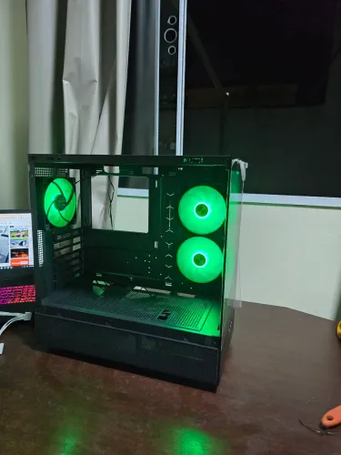 Gabinete gamer MONTECH XR + CONTROLADORA + Controle