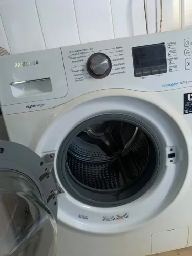Máquina de Lavar Samsung 11,5Kgs funcionando com defeito no tambor