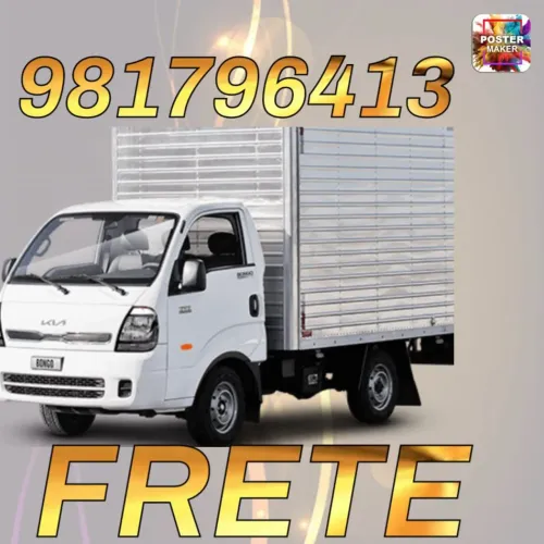 Frete mudança mais rápido de São Luís 