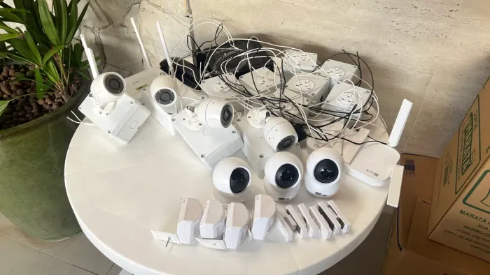 Vendo sistema de segurança