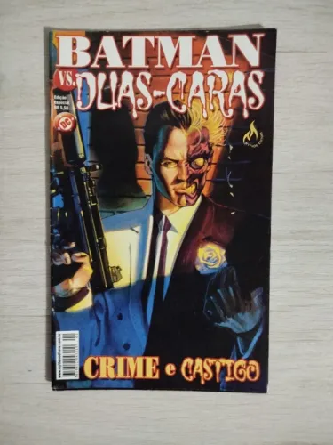 HQ Quadrinhos Batman vs. Duas Caras - Crime e Castigo