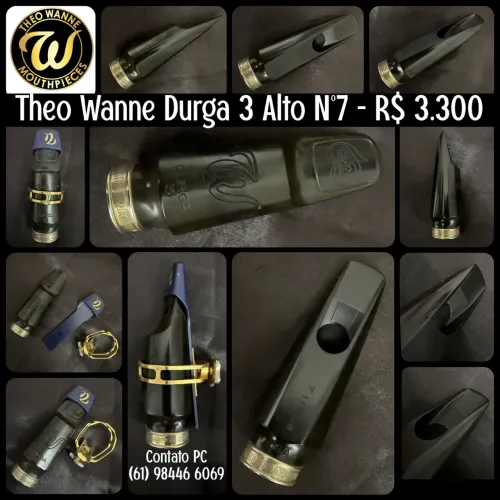 Boquilha Theo Wanne DURGA 3 - Nº 7 Sax Alto | Original