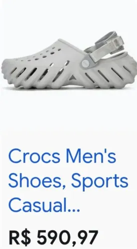 Crocs Tamancos Echo Gum Ro