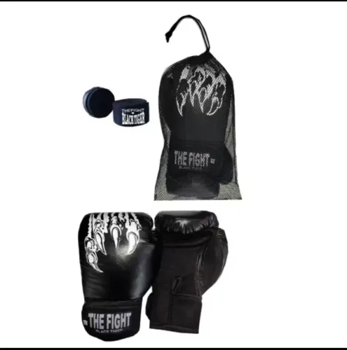 Luva de boxe muay thai+ bandagem