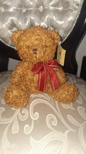 Urso de Pelúcia Angel Toy Vintage 15cm