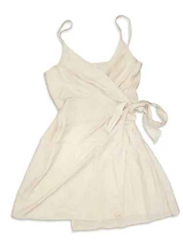 Vestido envelope Hering off-white P