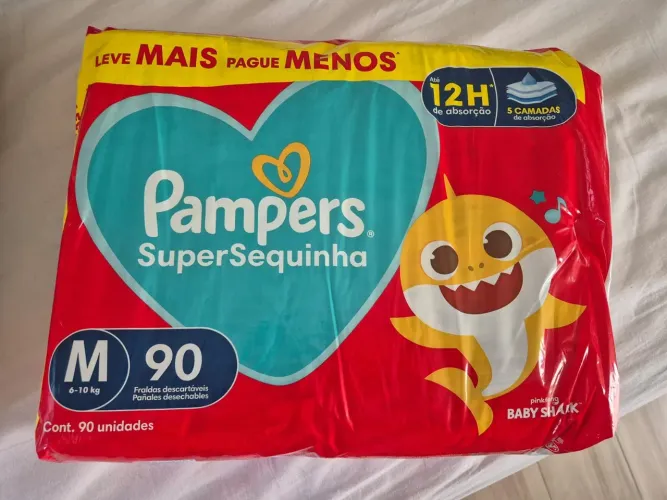 Fralda Pampers M