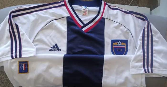 Camisa Seleção Iugoslávia adidas Copa 1998 França Tam XL Made in England Nova Frete Grátis