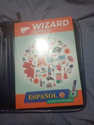 Livro espanhol 2 Wizard 10 lições usadas