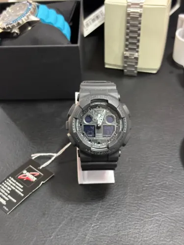 Relógio G-Shock GA-100-1A1 All Black - Novo na Caixa