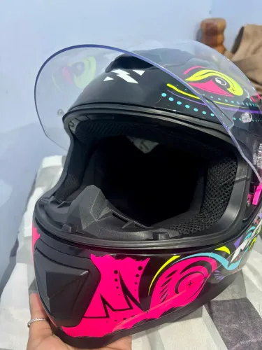 Capacete Norisk Razor Circus Preto Brilhante