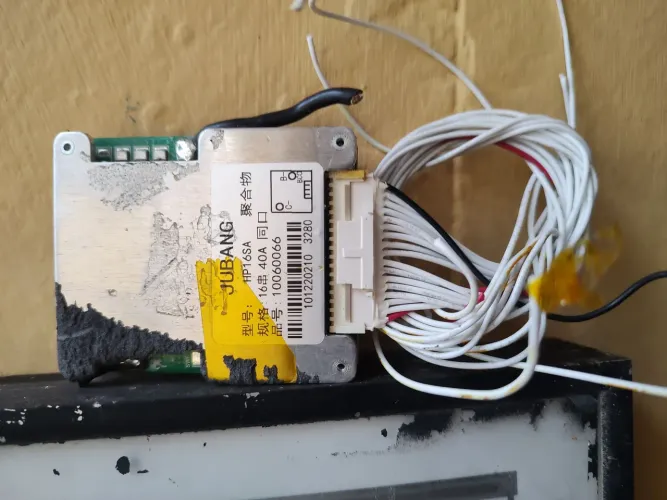 Bms 16s 40A 60v  funcionando perfeitamente para scooter elétrica 