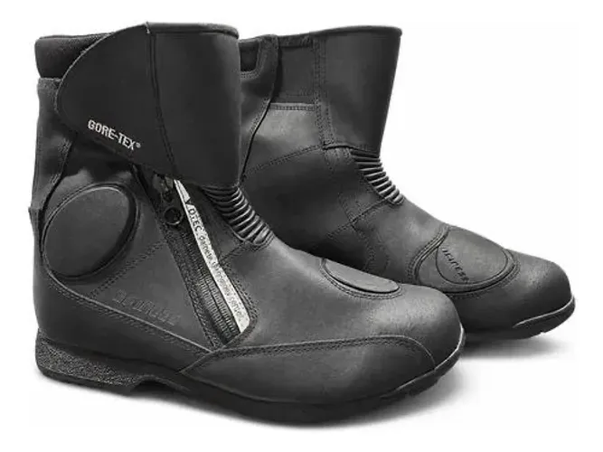 Bota Dainese Gore-tex Impermeável para motociclista preta 42