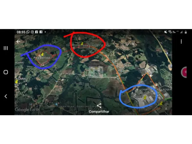 Lote urbano CAMPO LARGO DA ROSEIRA (SÃO JOSÉ DOS PINHAIS)