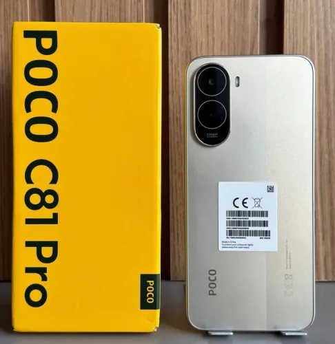 Xiaomo POCO C81 Pro Dourado 128/4 PROMOÇÃO -- Loja Física