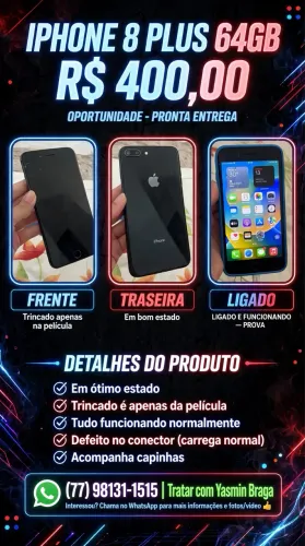 iPhone 8 Plus - 64gb