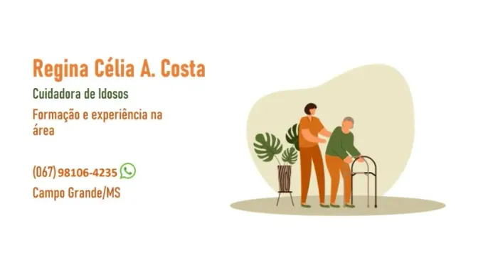 Cuidadora de Idosas - Regina Célia - Campo Grande/MS
