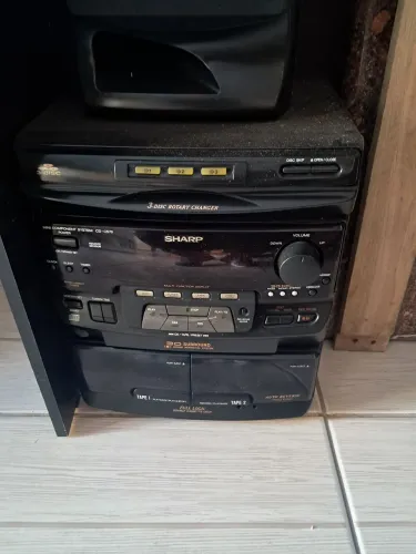 Aparelho de som 3 CD