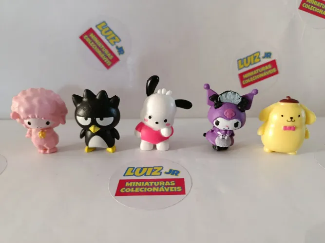 Bonecas hello Kitty - 5 miniaturas