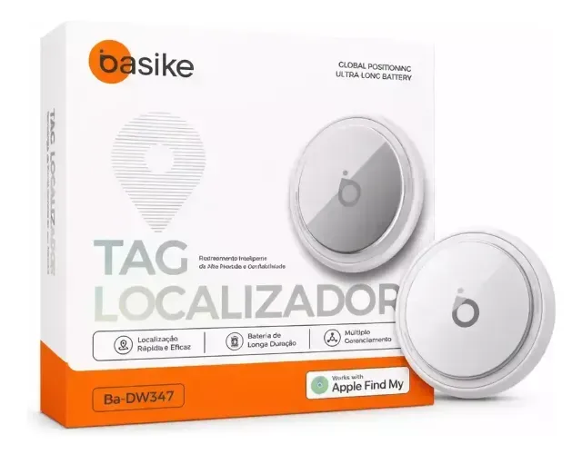 Tag Localizador De Objetos Rastreador Pets, Automovel Basike