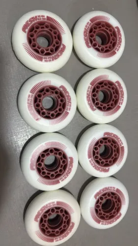 8 Rodas para Patins - Modelo Mesh 80mm Novas!