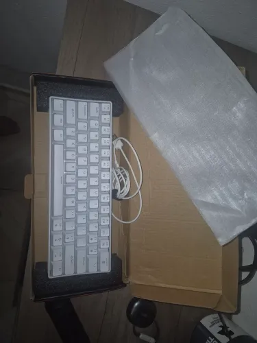 Teclado mecânico 60% switch azul
