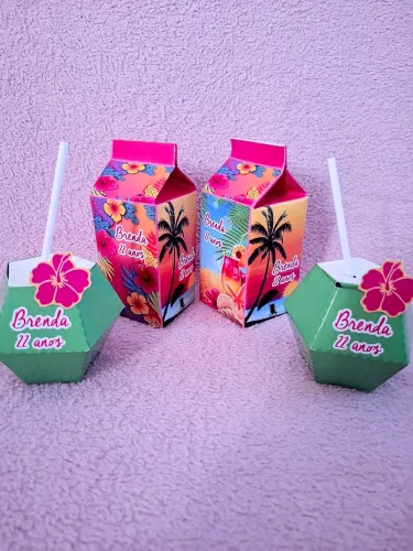 Caixinhas pra festa de aniversário tardezinha adulto