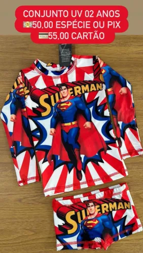 Conjunto UV infantil