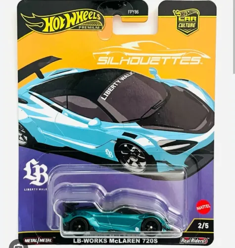 Hotwheels Premium McLaren 720S LB-WORKS