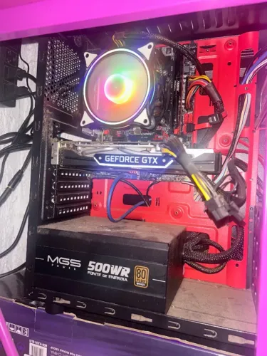 Pc Gamer Xeon E5-2690v4 GTX 1660 Super 16gb Ram SSD 250gb Placa mãe Machinist X99-RS9