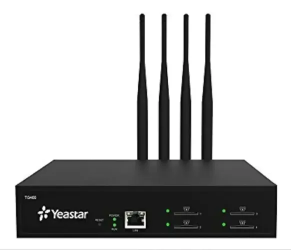 VOIP GSM GATEWAY TG400 YEASTAR