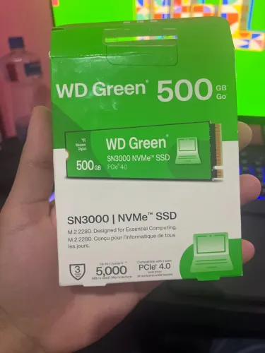 WD Green 500gb Nvme SSD