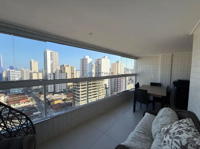 Apartamento à venda em Praia Grande com 3 dormitórios e 2 vagas na Aviação