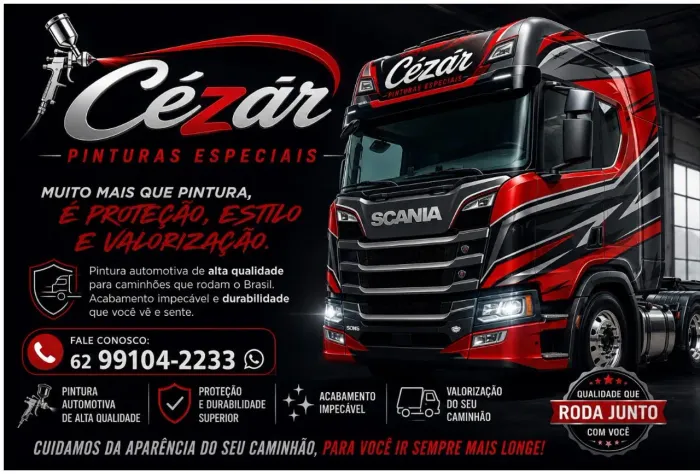 Tá precisando dar um talento no seu caminhão?