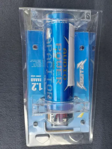 Mega Capacitor Blitz 1.2 Farad / 24 Vdc - Novo na Caixa