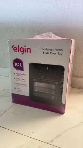 AIR FRYER OVEN 10L 3 EM 1 ? NOVA E LACRADA