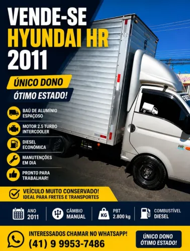 Hyundai HR 2.5 TCI Diesel (rs/rd) 2011