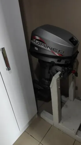 Motor 15 Hp Mariner único dono água doce