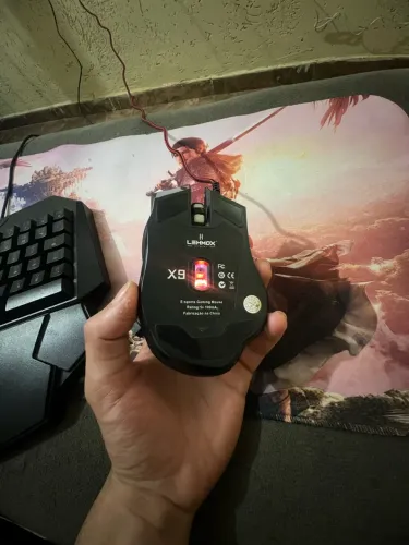 Mouse e teclado top com led