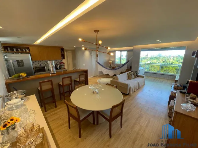 Apartamento no Luciano Cavalcante com 104m², 2 Suítes, Nascente e 2 vagas.