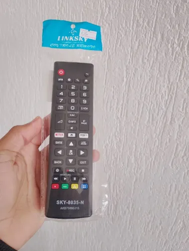 Controle para TV LG smart botão Netflix e Amazon